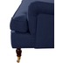 Max Winzer Passion Sofa 2-Sitzer Flachgewebe (Leinenoptik) dunkelblau