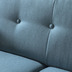 Max Winzer Jerry Sofa 2-Sitzer Samtvelours (mit Clean-Abo Ausrstung) petrol