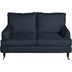 Max Winzer Passion Sofa 2-Sitzer Flachgewebe blau