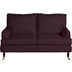 Max Winzer Passion Sofa 2-Sitzer Flachgewebe burgund