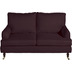 Max Winzer Passion Sofa 2-Sitzer Flachgewebe burgund