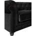 Max Winzer Orleans Sofa 2-Sitzer Microfaser schwarz