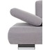 Max Winzer Terrence Sofa 2-Sitzer Veloursstoff silber