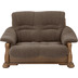 Max Winzer Tennessee Sofa 2-Sitzer Flockstoff braun