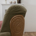 Max Winzer Tennessee Sofa 2-Sitzer Flockstoff grn