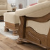 Max Winzer Tennessee Sofa 2-Sitzer Flockstoff sand