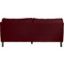 Max Winzer Passion Sofa 3-Sitzer (2-geteilt) Flachgewebe rot