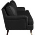 Max Winzer Passion Sofa 3-Sitzer (2-geteilt) Flachgewebe schwarz