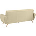 Max Winzer Jerry Sofa 3-Sitzer mit Bettfunktion Samtvelours (mit Clean-Abo Ausrstung) beige
