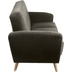 Max Winzer Jerry Sofa 3-Sitzer mit Bettfunktion Samtvelours (mit Clean-Abo Ausrstung) graphit