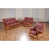 Max Winzer Tennessee Sofa 3-Sitzer Echtleder rot
