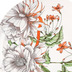 Maxwell & Williams NIGHT GARDEN Teller 27,5 cm, Blumen , Porzellan