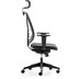 Mayer Sitzmöbel Drehsessel myFUTURIO schwarz mit höhenverstellbarer Kopfstütze Bürostuhl