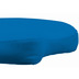 Mayer Sitzmbel Pendelhocker mit Ergositz 1168 Kunstleder Karibikblau, Bodenplatte edelstahlfarbig
