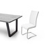 MCA furniture ARCO Schwingstuhl 1, 2er Set, wei