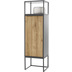 MCA furniture ASMARA Stauraumelement, eine Tür, eiche / anthrazit 50 x 165 x 40 cm