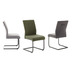 MCA furniture ASTI Schwingstuhl mit Griff, 2er Set, olive