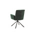 MCA furniture BOULDER Gestell schwarz matt lackiert, 2er Set olive