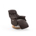 MCA furniture Calgary Comfort elektrisch Relaxsessel mit Fusttze, braun/natur
