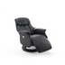 MCA furniture Calgary Comfort elektrisch Relaxsessel mit Fusttze, schwarz/schwarz