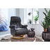 MCA furniture Calgary Comfort elektrisch Relaxsessel mit Fusttze, schwarz/natur