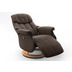 MCA furniture Calgary Comfort Relaxsessel mit Fusttze, braun/natur