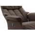 MCA furniture Calgary Comfort Relaxsessel mit Fusttze, braun/natur