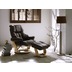 MCA furniture Calgary Relaxsessel mit Hocker, braun/natur
