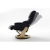 MCA furniture Calgary Relaxsessel mit Hocker, schwarz/natur