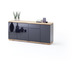 MCA furniture Chiaro Sideboard hochglanz schwarz 2 Schubksten