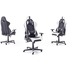MCA furniture DX RACER Bürostuhl in schwarz-weiß