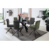 MCA furniture KEA Gestell Metall Schwarz matt lackiert, 2er Set, olive