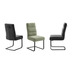 MCA furniture LIMASSOL Schwingstuhl mit Griff, 2er Set, olive