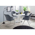 MCA furniture MADITA 4 Fu Stuhl A -oval, 2er Set, graublau