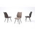 MCA furniture NAVARRA 4 Fu Stuhl 2, 2er Set, anthrazit