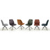 MCA furniture OTTAWA 4 Fu Stuhl mit Armlehnen 2, 2er Set, petrol