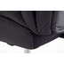 MCA furniture Real Comfort Chefsessel in schwarz, verchromt