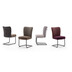 MCA furniture SANTIAGO Stuhlsystem Sitzschale mit Griff A, 2er Set, grau