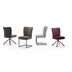 MCA furniture SANTIAGO Stuhlsystem Sitzschale mit Griff A, 2er Set, cappuccino anthrazit