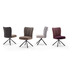 MCA furniture SANTIAGO Stuhlsystem Sitzschale mit Griff B, 2er Set, merlot