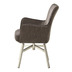 MCA furniture SHEFFIELD Stuhlsystem Sitzschale mit Armlehnen B, 2er Set, cappuccino