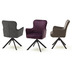MCA furniture SHEFFIELD Stuhlsystem Sitzschale mit Armlehnen B, 2er Set, anthrazit
