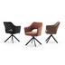 MCA furniture TONALA Gestell Metall schwarz matt lackiert, 2er Set, anthrazit