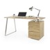 MCA furniture Tori Schreibtisch mit 3 Schubksten, Asteiche