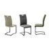 MCA furniture ZAPARA Schwingstuhl mit Griffloch, 2er Set, olive