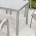 merxx Amalfi Set 7tlg., Stapelsessel & rechteckiger Tisch, taupe