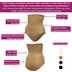 Miss Perfect Bauchweg Unterhose Body Shaper seamless Miederhose figurformend Anthrazit 2XL (46)