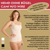 Miss Perfect TC Shapewear Damen - Unterhemd Body Shaper Schwarz L (42)