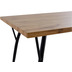 Mbilia Tisch 150x90 cm natur, Beine schwarz 18020006