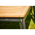 MWH Tisch Alutapo Holz 160x95 cm grau